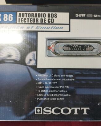 Autoradio CD marca SCOTT