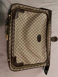Valigia Gucci Vintage GG Supreme anni 80
