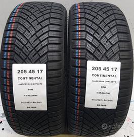 2 GOMME 205 45 17 CONTINENTAL BR1408