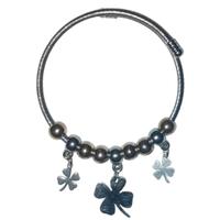 Bracciale donna in acciaio rigido