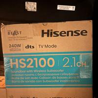 Sound bar hisense 2100