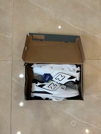 New Balance 550 bianche e nere