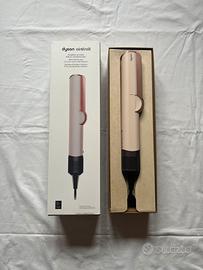 Piastra capelli Dyson Airstrait rosa/oro