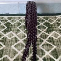 Cintura in vera pelle lunghezza 100 cm