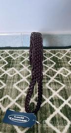 Cintura in vera pelle lunghezza 100 cm