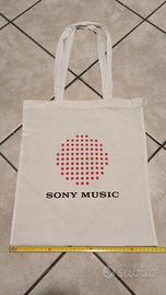 Borsa shopper tote bag Sony Music