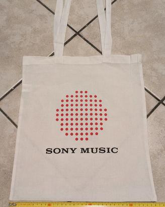 Borsa shopper tote bag Sony Music