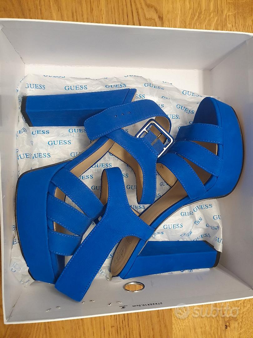 Scarpe guess shop blu elettrico