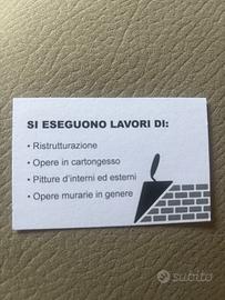 Edilizia cartongesso