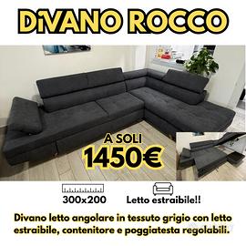 Divano angolare 300x200 antimacchia in 0ffertissim