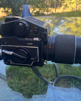 Mamiya M645 + Mamiya-Sekor SF C 145mm f/4 Soft Foc