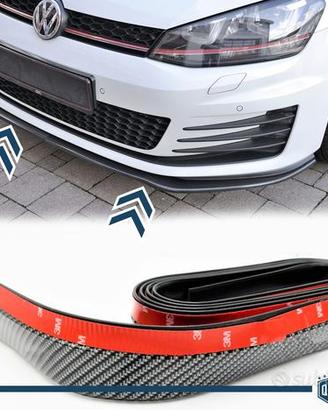 SPOILER Sotto Paraurti VW GOLF POLO LAMA CARBONIO