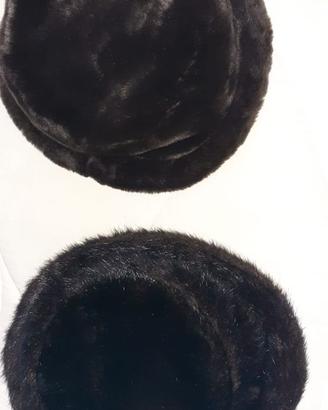 CAPPELLI PELLICCIA ECOLOGICA COME NUOVI