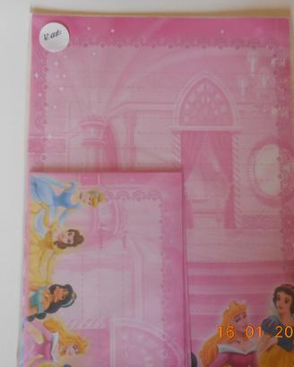 Alladin Walt Disney set carta da lettera