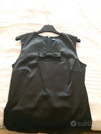 Vestito donna nero elegante Daniele Alessandrini 