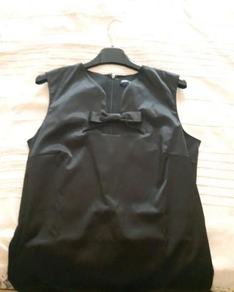 Vestito donna nero elegante Daniele Alessandrini 