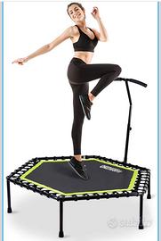 Trampolino elastico casalingo/rebounder fitness