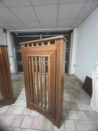 Copritermosifoni verticali in legno