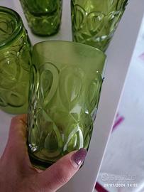 Bicchieri tognana plastica verde