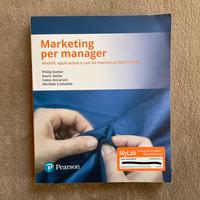 Libro Marketing per manager, Kotler - Keller