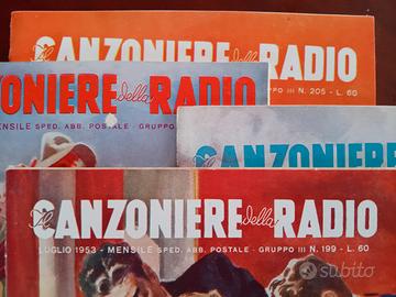 IL CANZONIERE DELLA RADIO 1953/54 MUSICA ANNI 50