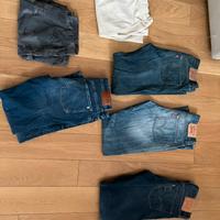 jeans ugo boss, levis
