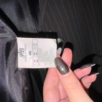 Tailleur gessato Claudia Gil