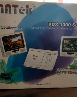 Lettore DVD 12volt con 2 monitor