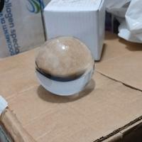 SFERA IN CRISTALLO TRASPARENTE 