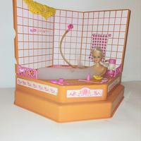 Barbie Living Pretty - Shower & Bathtub 1987