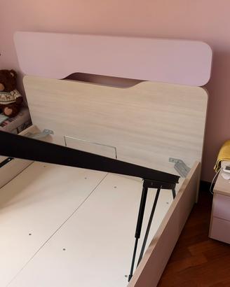 Letto contenitore piazza e mezza