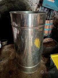 Ciaterna acciaio per olio o vino