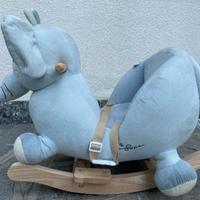Elefante dondolo  per bambini dai 6 mesi ai 3 anni