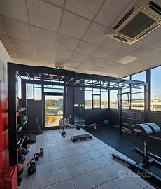 rack per calisthenics corpo libero autoportante