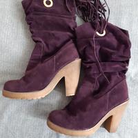 Stivaletti donna Jennika Bordeaux 38