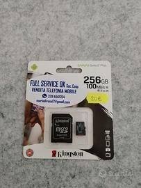 Micro sd KINGSTON 256 GB