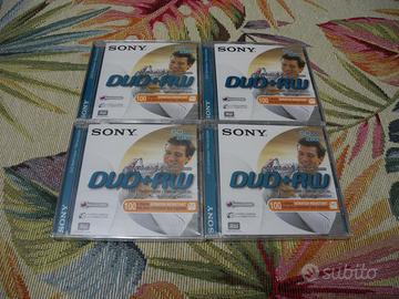 4 mini dvd +rw sony nuovi