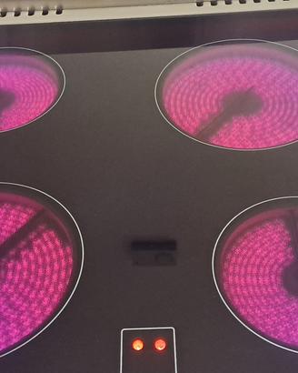 cucina bompani- piano vetro ceramica e forno eletr