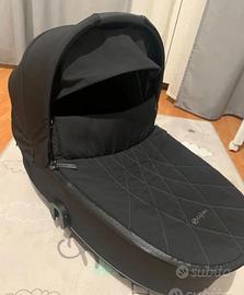 Navicella Cybex Mios Lux Carry Coat nera