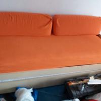 Divano letto con 2 posti singoli + materassi