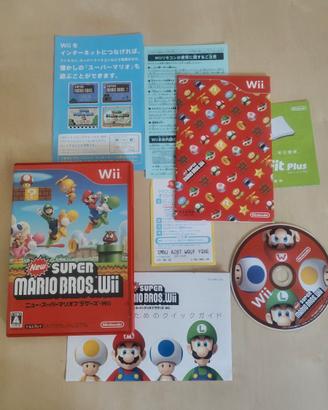 Wii new super Mario Bros japan versione
