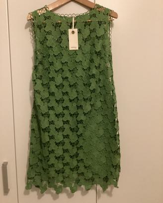 Vestito Ottod’ame crochet pizzo con sottoveste