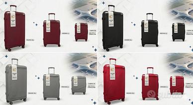 🧳 SET 3 VALIGIE RIGIDE – ULTRA STRONG | NUOVE