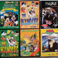 Lotto 10 DVD cartoni e film per bambini – Ottime