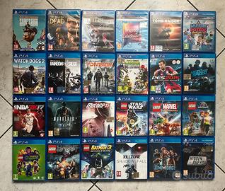 3 Giochi Ps4 / Playstation 4 a Scelta per 30