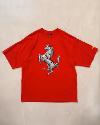 T-shirt vintage Ferrari