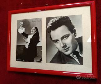 autografo Milva (Maria ) con dedica 