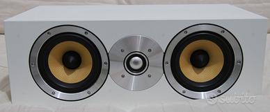 B&W CM centre Bianco diffusore centrale serie CM