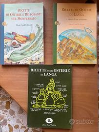 Libri di cucina “Slow food editor”