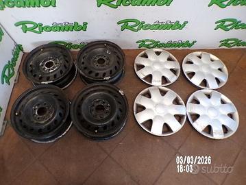 CERCHI FIAT 600 13 X 5 POLLICI ET 36.5 2000